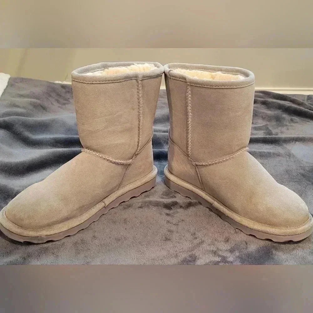 Bearpaw Eva Never Wet Sheepskin Winter Boots,Lavender US Womens Size 5.5/ Kids 3 - Picture 5 of 8